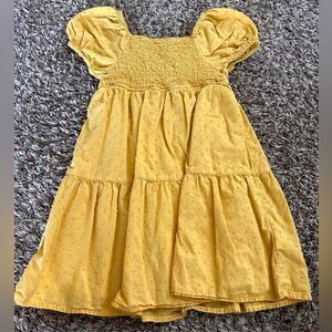 Girls Yellow Sundress